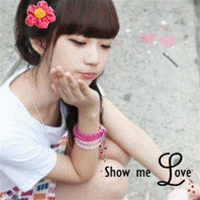 Show me Love 爱心妹子