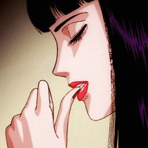 手绘美女侧脸迷人 手绘美女侧脸迷人