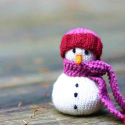 针织小雪人 针织小雪人