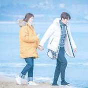 唯美海边浪漫情侣头像一对