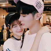 非主流个性情侣头像两人一