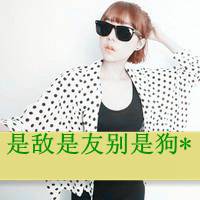 超拽时尚女头像霸气带字，