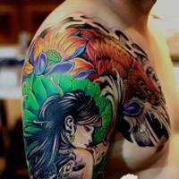 微信非主流纹身头像 男生的纹身 女生的纹身头像