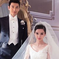 黄晓明baby婚礼婚纱照片图片200x200像素8P