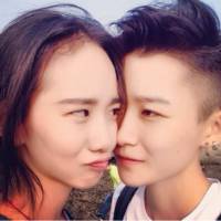 微信双人幸福情侣头像 做一辈子最幸福的人 很般