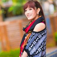 气质美女林岗怡微信头像_娇小干练的清新气质真