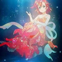 人鱼小公主头像 梦幻的人鱼小公主卡通微信头像