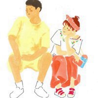 卡通情侣手绘浪漫图片头像 一直走到最后