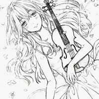 手绘卡通女孩头像 简约动漫手绘女生图片 手绘卡通女孩头像 简约动漫手绘女生图片