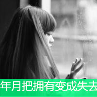 伤感女生头像黑白带字图片 别怕有我在