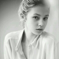 个性唯美意境女生黑白头像 离开的人我不挽留