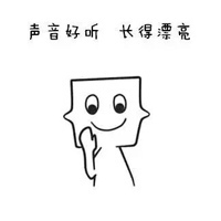 可爱卡通头像手绘简单带字的 可爱长得漂亮