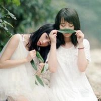 清爽萝莉姐妹花头像图片 让人感受夏天的味道儿