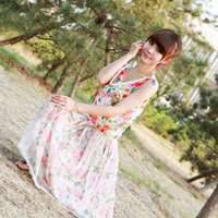 个性时尚 优雅大气_各种小清新微信唯美碎花裙女