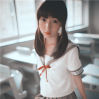 校服控女生头像 女生夏季校服 最美校服女生