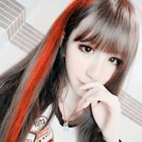 小清新知性文艺范阿宝色女生头像 很清新而且很