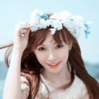 清爽阳光温柔 瓜子脸妹纸 阿宝色女生头像 在阳