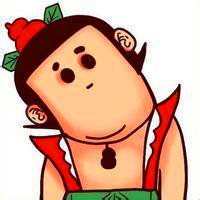 最新卡通歪脖子头像 我们人人歪起来更健康