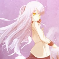 二次元小清新少女头像图片 戴眼镜更是萌吧