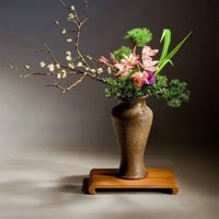 室内花唯美图片头像 花器和花材完美结合图片