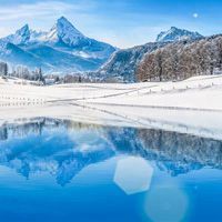 好看的雪山风景头像图片大全 最美丽的山水