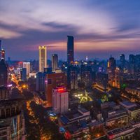 世界最美风景头像图片 迷人的城市夜景 南京城市