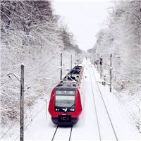 千里冰封万里雪飘冬季是最美丽的 雪景太美了