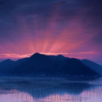 霞浦日出自然风景13P 迷人的日出 金光四射了