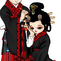 好看的q版古装美女头像 古装动漫q版微信头像帅