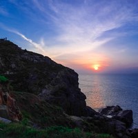 微信风景头像 大海晚霞唯美风景图片大全