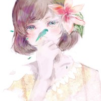 手绘风格可爱的动漫女头个性头像，非常的甜美