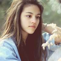 清新自然超凡脱俗森林系女孩