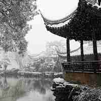 微信头像雪景图片大全