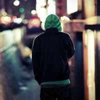 唯美伤感的意境背影男生头像