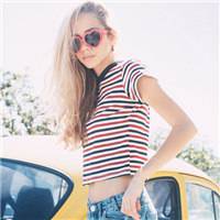 身材特瘦有马甲线头像欧美