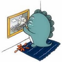 可爱的小怪兽和凹凸曼头像