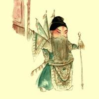 微信头像京剧卡通头像_好看的Q版京剧头像图片
