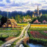 唯美好看的如世外桃源