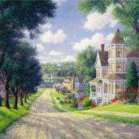 唯美好看的如世外桃源