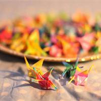 微信头像千纸鹤 把爱化成一只只千纸鹤