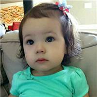 可爱的超萌混血女宝宝头像图片