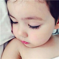 可爱的超萌混血女宝宝头像图片