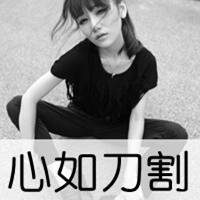 女生黑白伤感带字头像 谁许谁一世繁华