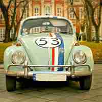 唯美好看的复古小汽车