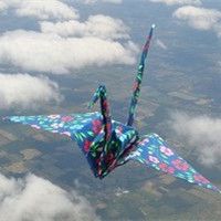 微信头像千纸鹤 把爱化成一只只千纸鹤