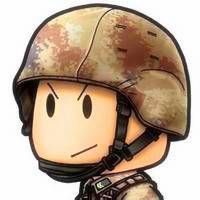 不同兵种风格的卡通军人头像图片