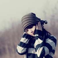 好看又很有意境的头像女生图片