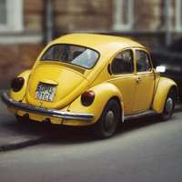 唯美好看的复古小汽车