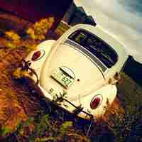 唯美好看的复古小汽车