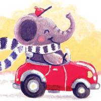 可爱小象头像卡通图片_长鼻子小象超可爱